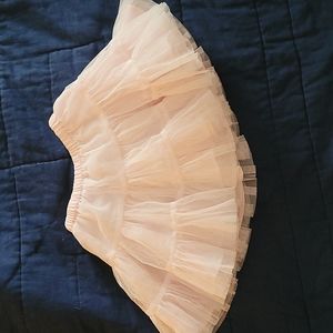 Pink fluffy tutu 4T